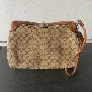 Coach Clasp Wristlet